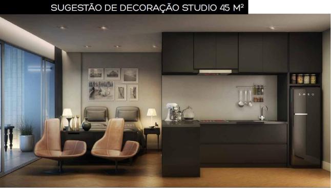 Forma Itaim - sugestao studio 45 m2